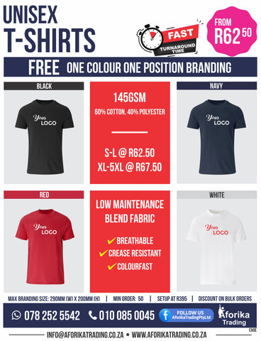 Unisex T Shirts Various