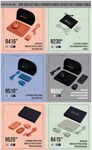 Modern Technology Corporate Gift Sets South Africa