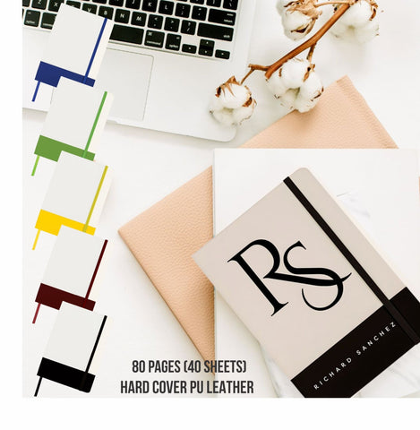 A5 2 - Tone Hard Cover Notebook - Branding Included* - Aforika Trading