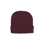 Acrylic Knitted Beanie.  Maroon