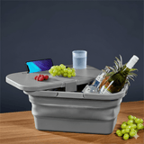 Collapsible Picnic Basket with Foldable Table & Cooler - Aforika Trading