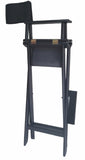 Make - up Artist / Director's Chair w/carry bag - Black - Solid Wood (NOT ALUMINIUM!) - Aforika Trading