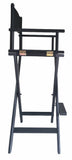 Make - up Artist / Director's Chair w/carry bag - Black - Solid Wood (NOT ALUMINIUM!) - Aforika Trading