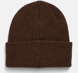Acrylic Knitted Beanie.  Brown