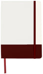 A5 2-Tone Hard Cover Notebook - Branding Included