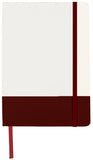 A5 2-Tone Hard Cover Notebook - Branding Included