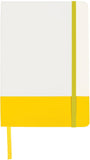 A5 2-Tone Hard Cover Notebook - Branding Included